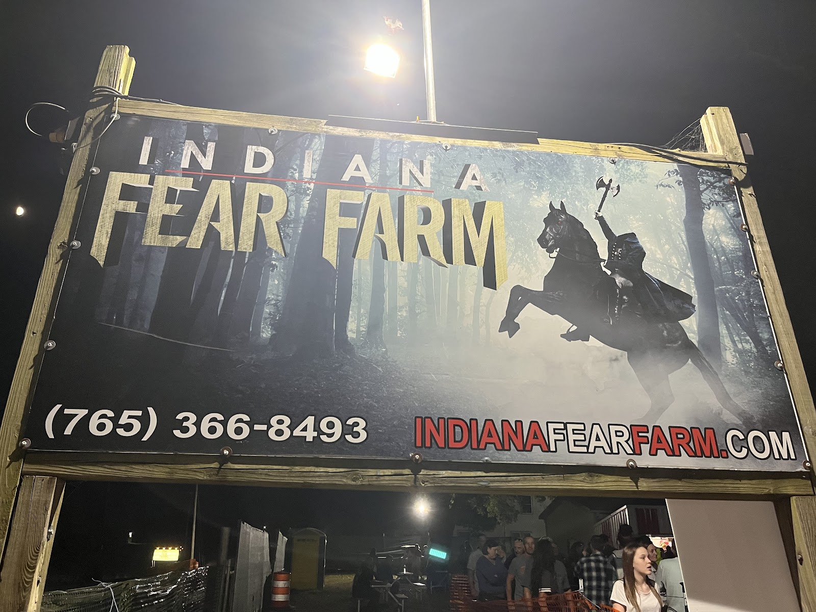 Haunted House in Jamestown Indiana Indiana Fear Farm