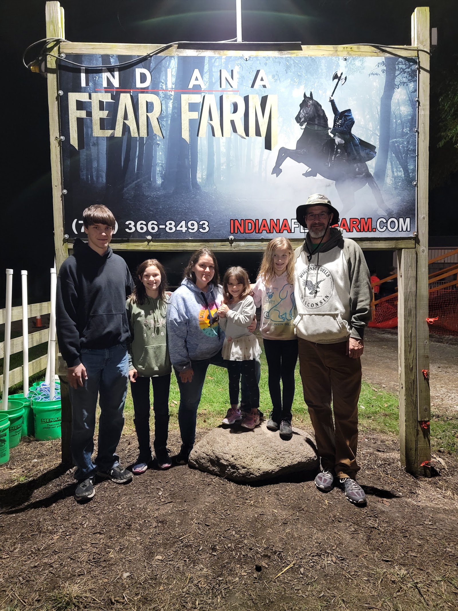 Haunted House in Jamestown Indiana Indiana Fear Farm