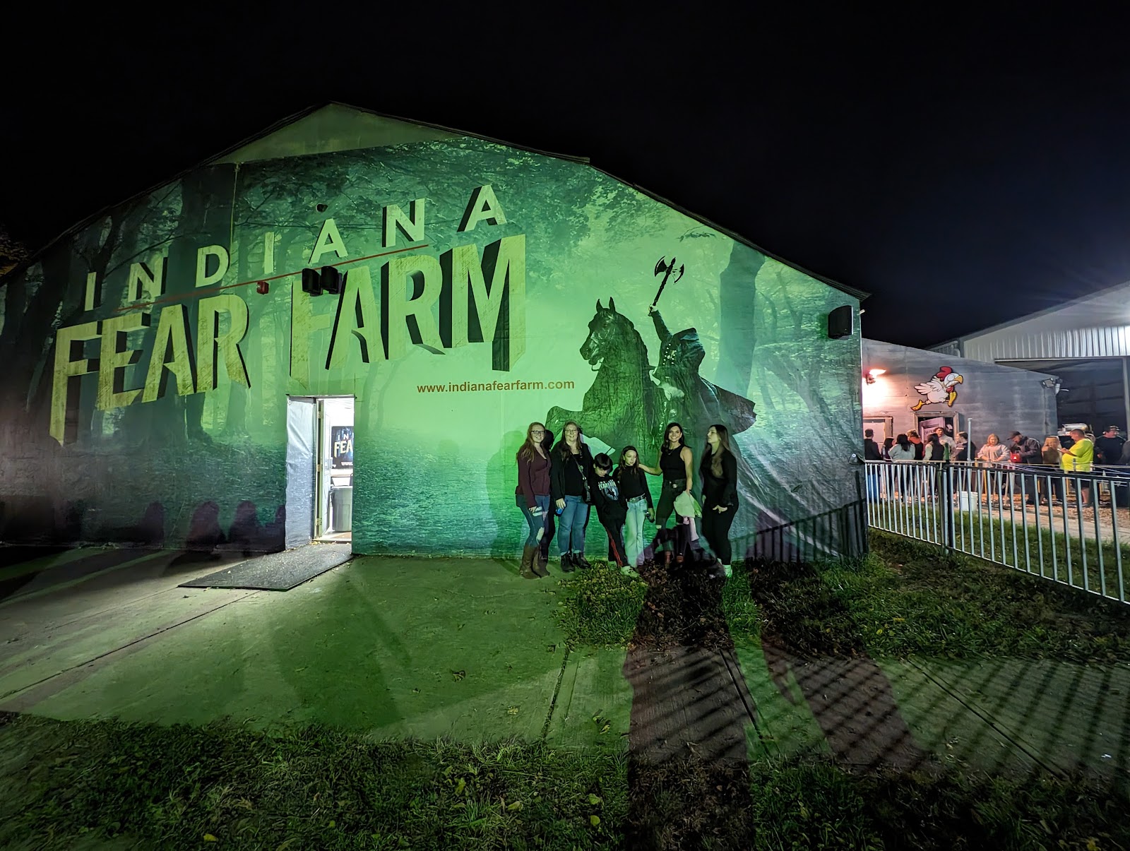 Haunted House in Jamestown Indiana Indiana Fear Farm