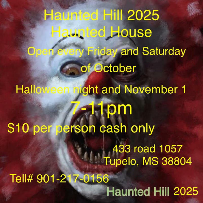 Haunted House in Tupelo Mississippi MS Haunted Hill