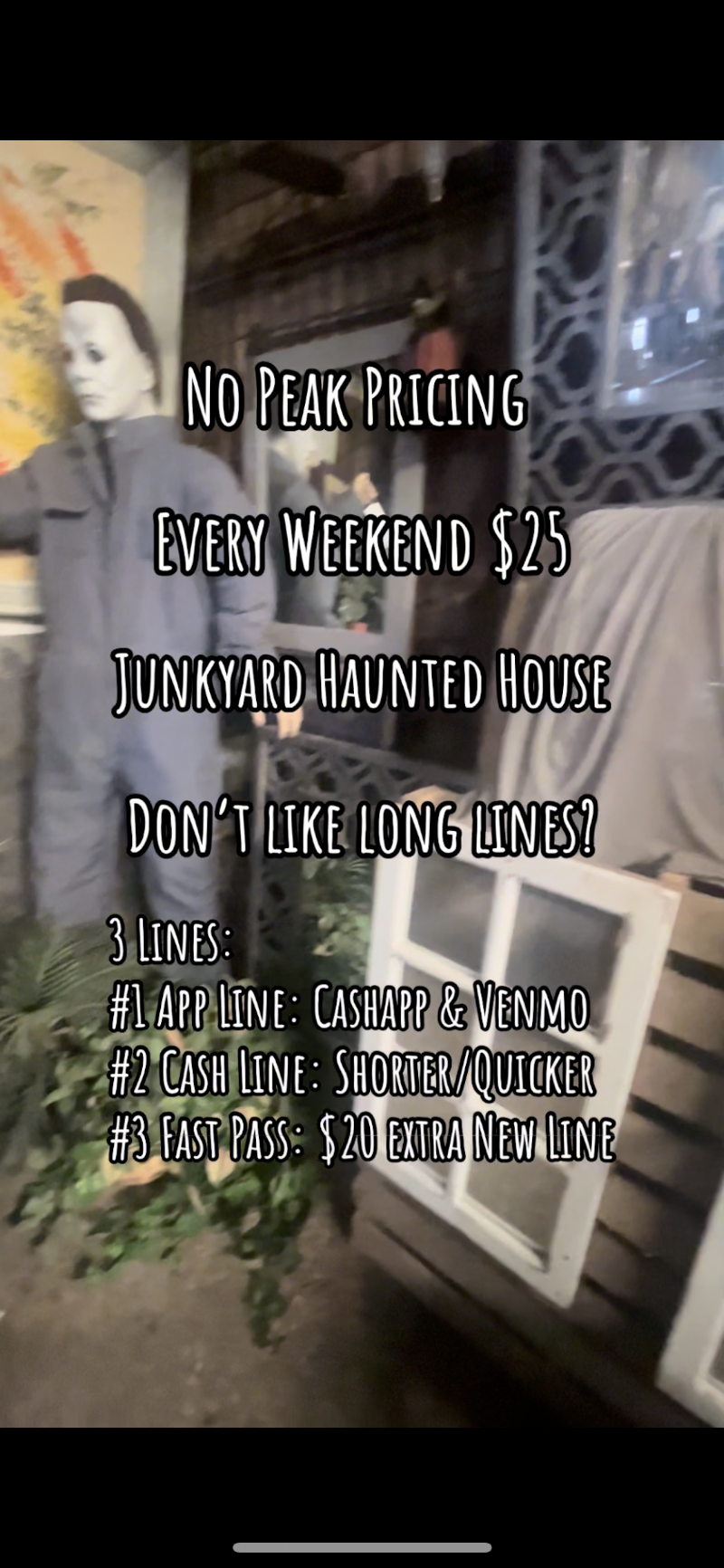 JUNKYARD HAUNTED HOUSE