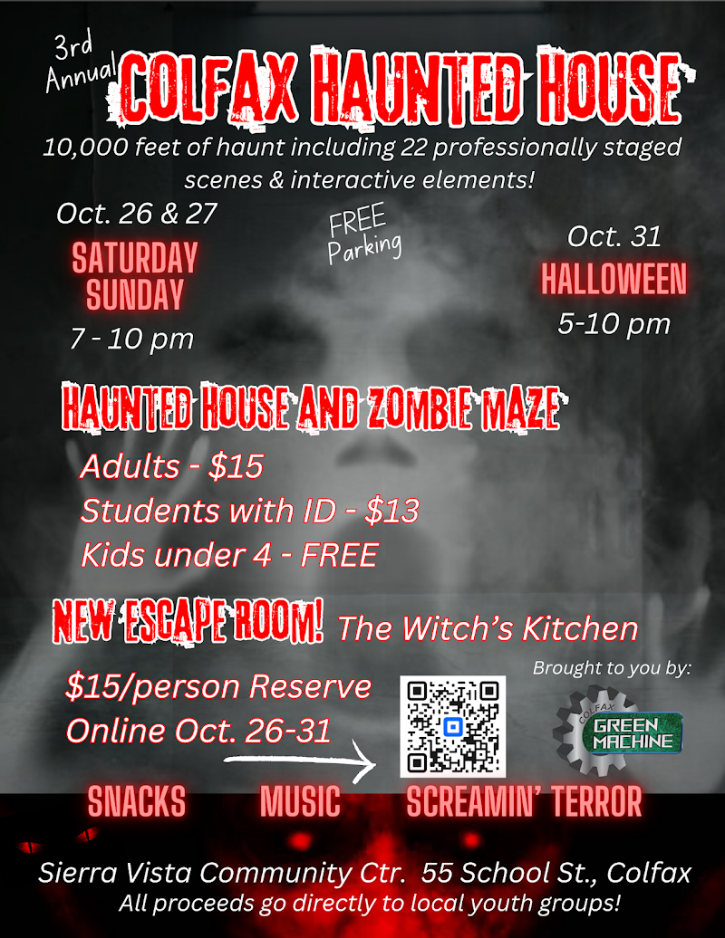 Colfax Haunted House - California ...